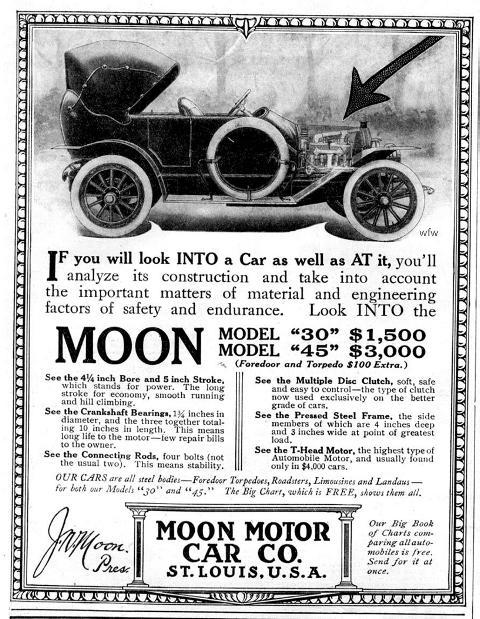1911 Moon Auto Advertising